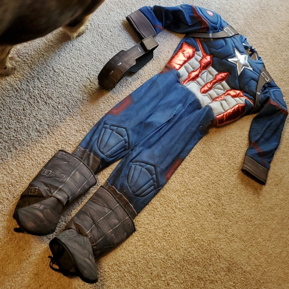 Boy's Captain America Costume